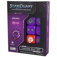 StarCraft Zerg Dice Set Tabletop Miniatures Game