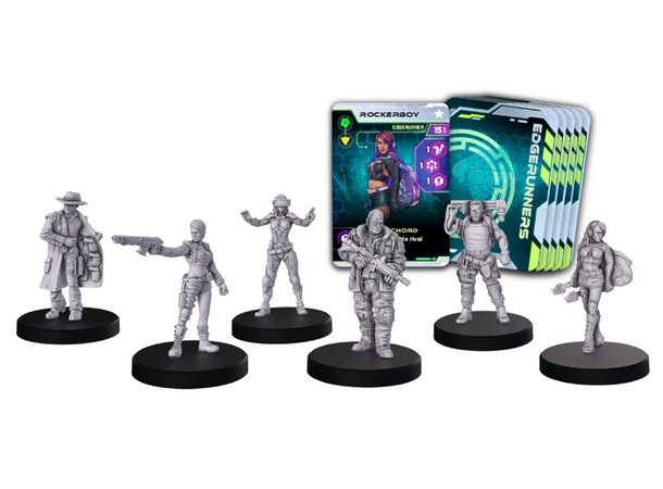 Cyberpunk Red CZ Edgerunners 2 Starter Gang  - Combat Zone 