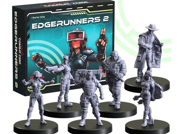 Cyberpunk Red CZ Edgerunners 2 Starter Gang  - Combat Zone 
