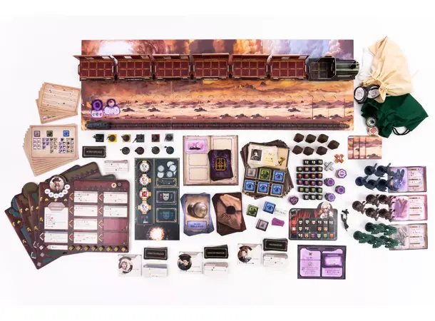 Horror Orient Express Brettspill Board Game 
