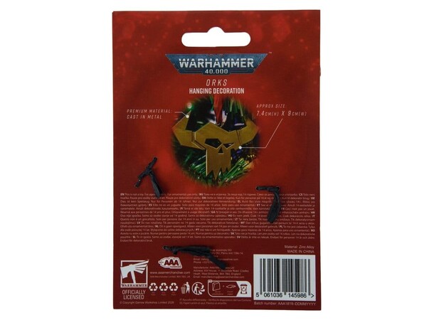 Orks Hanging Decoration Warhammer 40K 