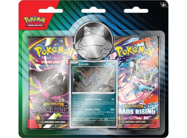 Pokemon Mega Evolution 2-Pack Blister Zarude 