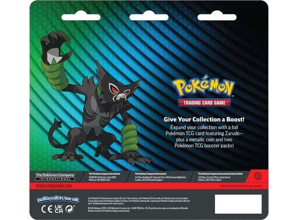 Pokemon Mega Evolution 2-Pack Blister Zarude 