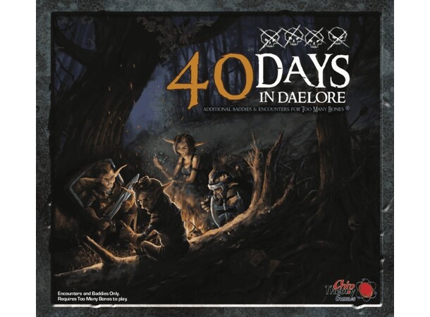 Too Many Bones 40 Days in Daelore Exp Utvidelse til Too Many Bones 