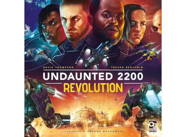 Undaunted 2200 Revolution Brettspill 