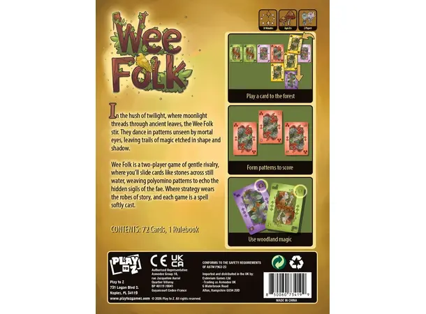 Wee Folk Kortspill 