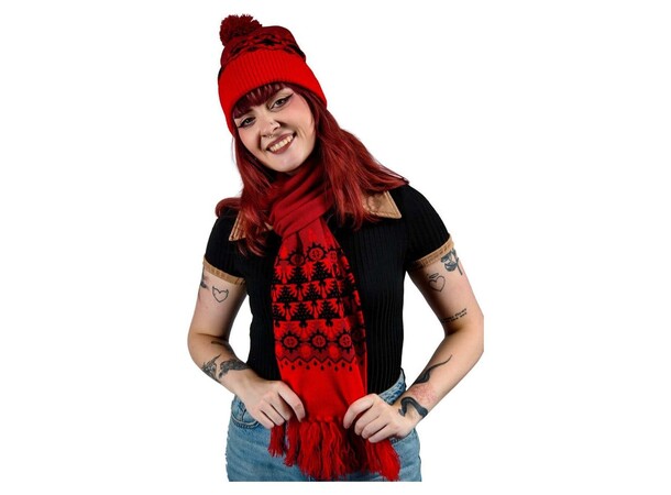 Blood Angels Knitted Hat & Scarf Warhammer 40K 