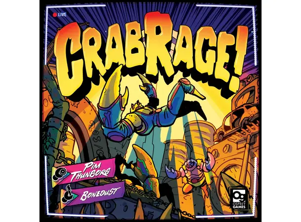 Crab Rage Brettspill 
