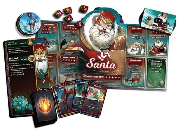Dice Throne Santa Hero Pack Utvidelse til Dice Throne 