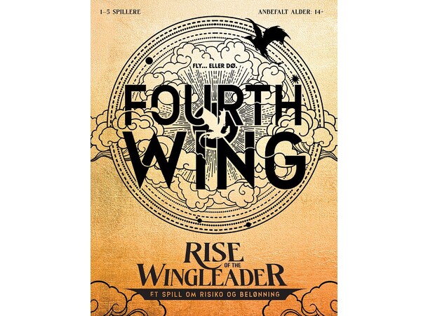 Fourth Wing Board Game Brettspill Norsk - Rise of the Wingleader 