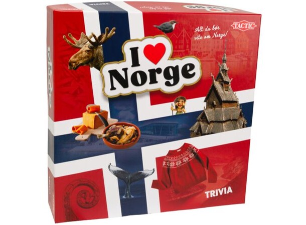 I Love Norge Spørrespill Norsk utgave 