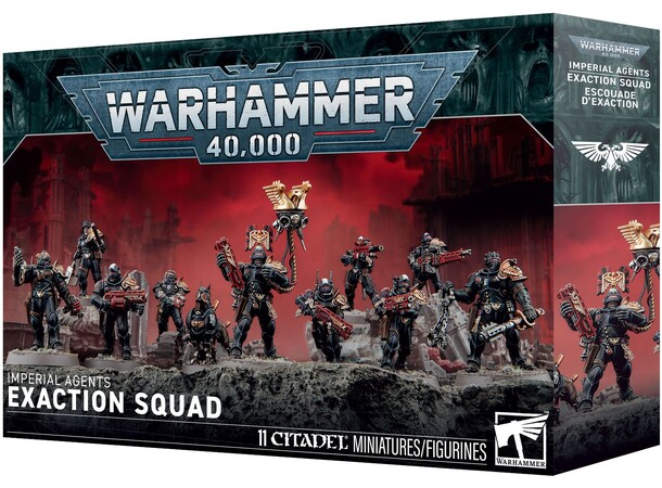 Imperial Agents Exaction Squad Warhammer 40K 