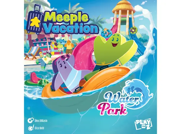 Meeple Vacation Water Park Brettspill 