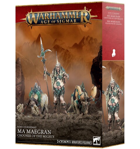 Sons of Behemat Ma Maegran Chooser of the Mighty - Age of Sigmar