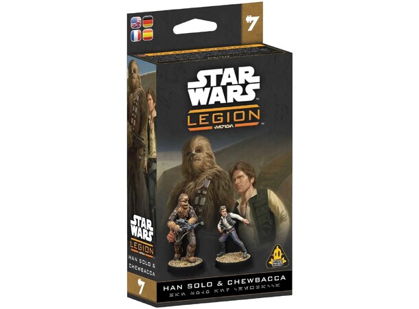 Star Wars Legion Han Solo & Chewbacca 