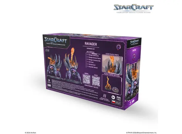 Starcraft Zerg Ravager Tabletop Miniatures Game 