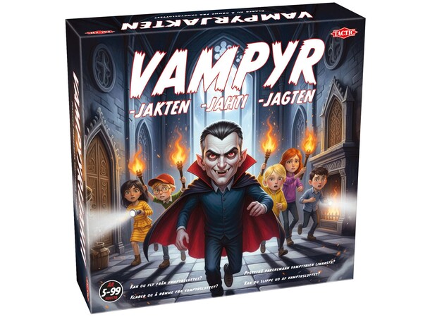 Vampyrjakten Brädspel Svensk utgåva 