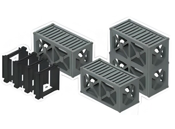 Cargo Containers Bridges and Connectors 