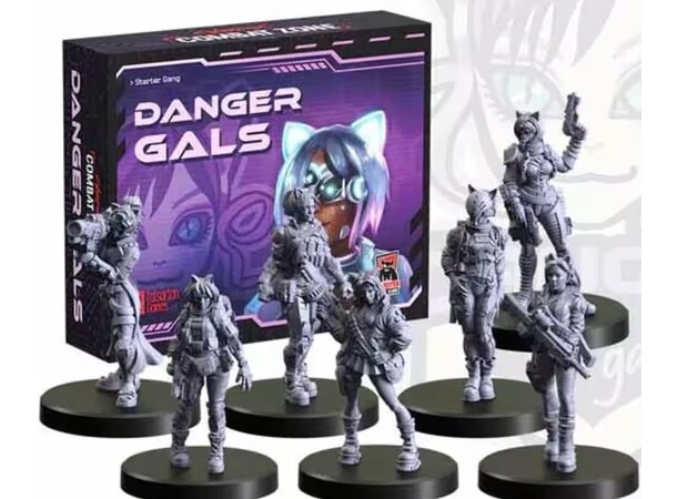 Cyberpunk Red CZ Danger Gals Starter Gang - Combat Zone 