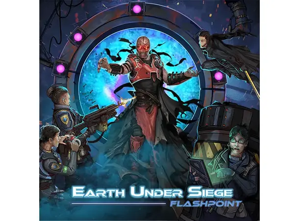 Earth Under Siege Flashpoint Brettspill 