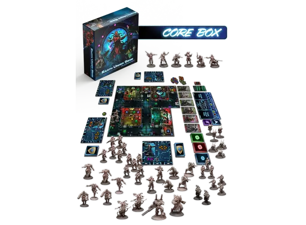 Earth Under Siege Flashpoint Brettspill 