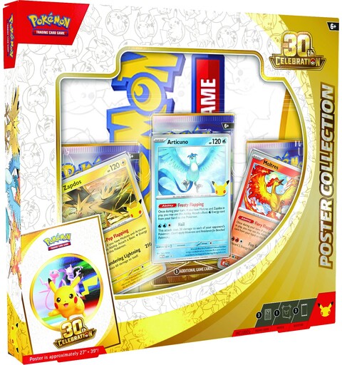 Pokemon 30th Celebration Poster Coll