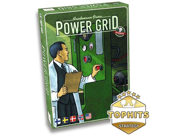 Power Grid Recharged Brettspill Norsk + Engelsk utgave 