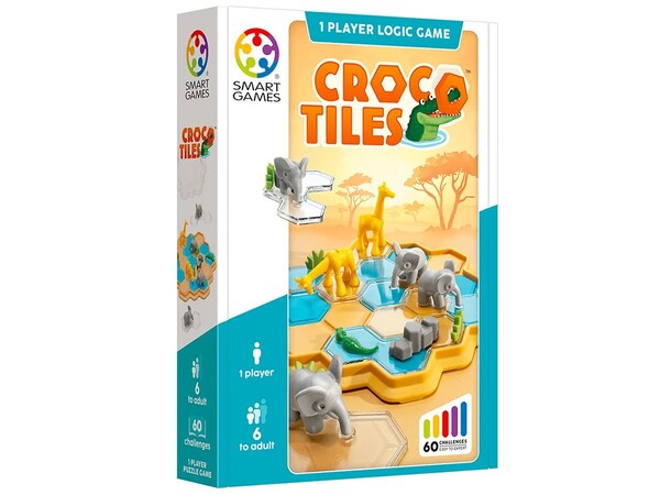 Smart Games Croco Tiles Hjernetrim 