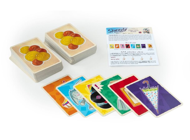 Speedy Market Kortspill Norsk + Engelsk utgave 