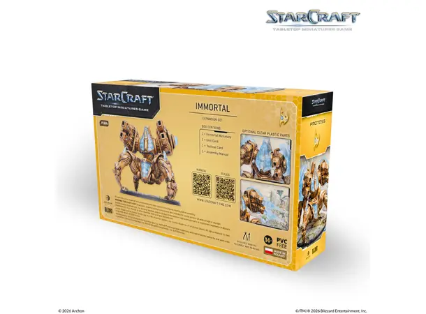 Starcraft Protoss Immortal Tabletop Miniatures Game 