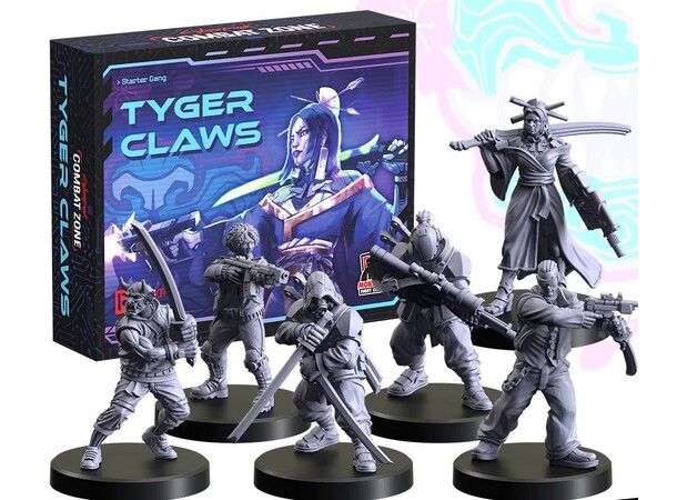 Cyberpunk Red CZ Tyger Claw Starter Gang Combat Zone 