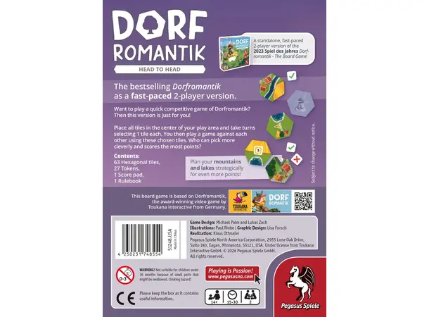 Dorfromantik Head to Head Brettspill 
