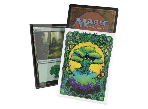 Magic Art Sleeves Mana Token Forest Ultimate Guard 
