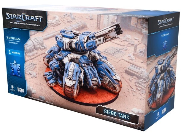 Starcraft Terran Siege Tank Tabletop Miniatures Game 