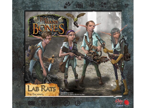 Too Many Bones Lab Rats Expansion Utvidelse til Too Many Bones 