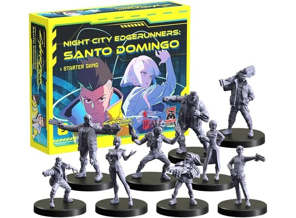 Cyberpunk EDGERUNNERS Santo Domingo Starter Gang 