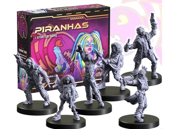 Cyberpunk Red CZ Piranhas Starter Gang Combat Zone 