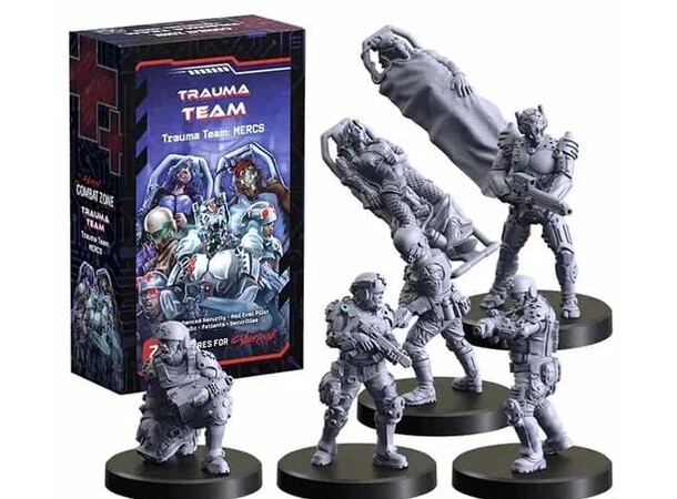 Cyberpunk Red CZ Trauma Team Starter Gang - Combat Zone 