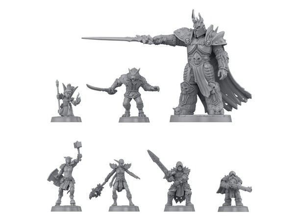 D&D x World of Warcraft Miniatures Set 2 Dungeons & Dragons 