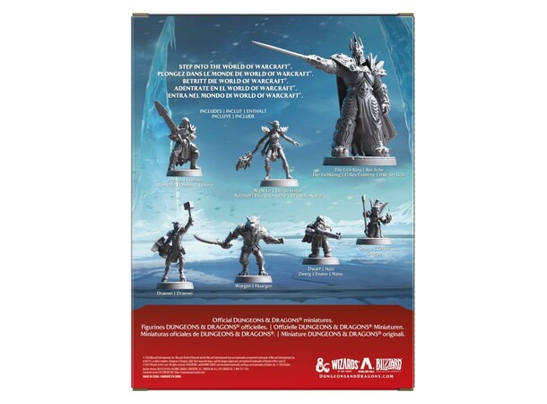 D&D x World of Warcraft Miniatures Set 2 Dungeons & Dragons 