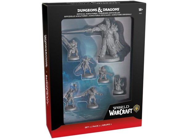 D&D x World of Warcraft Miniatures Set 2 Dungeons & Dragons 