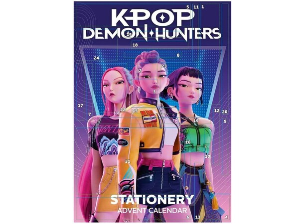K-Pop Demon Hunters Julekalender 2027 Advent Calendar 