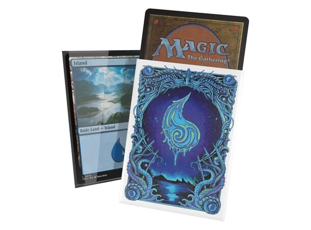 Magic Art Sleeves Mana Token Island Ultimate Guard 