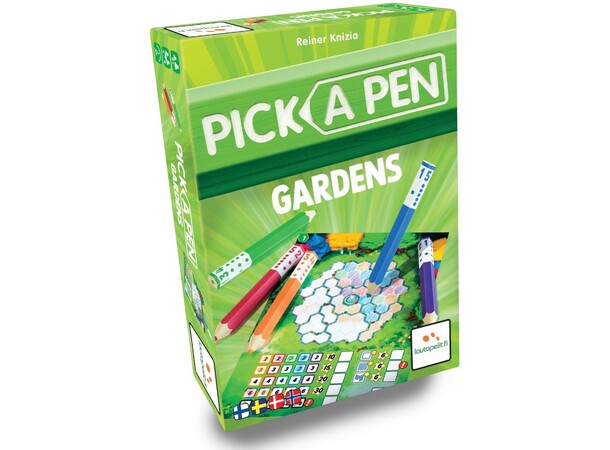 Pick a Pen Gardens Brädspel Svensk utgåva 