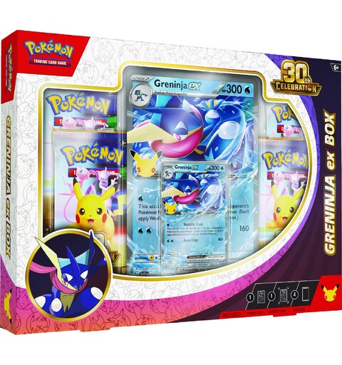 Pokemon 30th Celebration Greninja ex Box