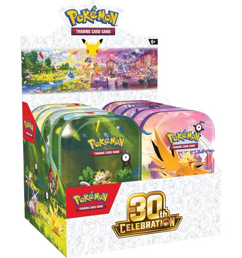 Pokemon 30th Celebration Mini Tin x10