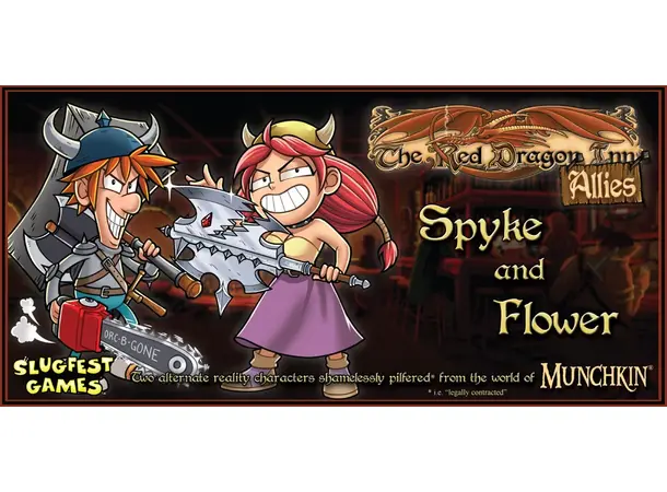 Red Dragon Inn Allies Spyke and Flower Kortspill 