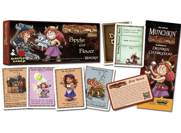 Red Dragon Inn Allies Spyke and Flower Kortspill 