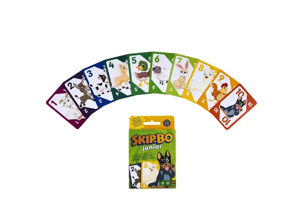 Skip-Bo Junior Refresh Kortspill Norsk utgave 