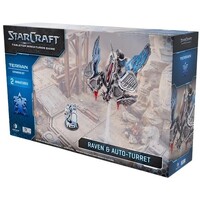 StarCraft Terran Raven & Auto-Turret Tabletop Miniatures Game